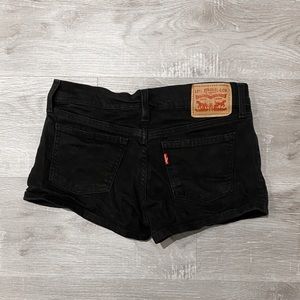 Levi’s low rise denim shorts